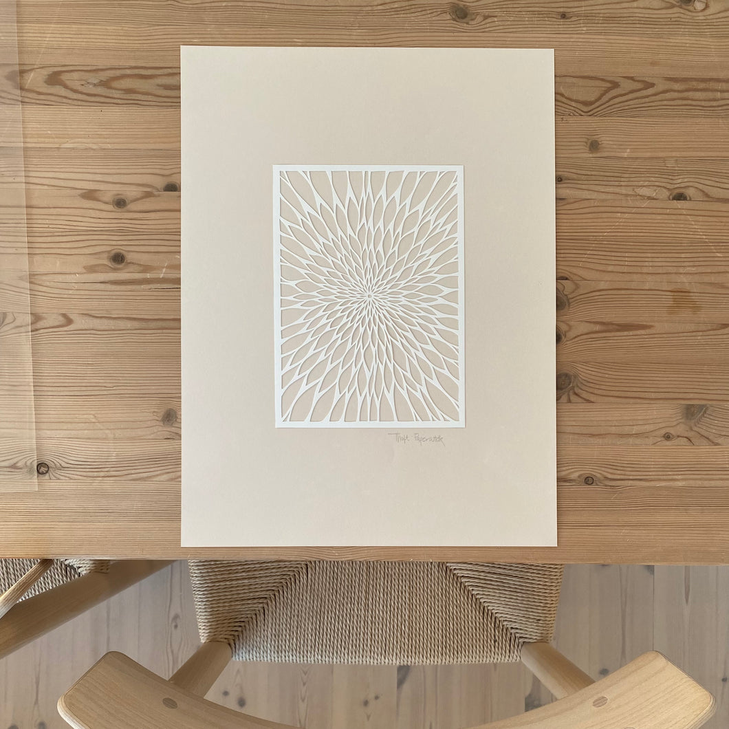 Lys beige • knækket hvid