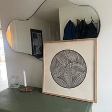 Indlæs billede til gallerivisning Brun grå • lys beige (uindrammet)
